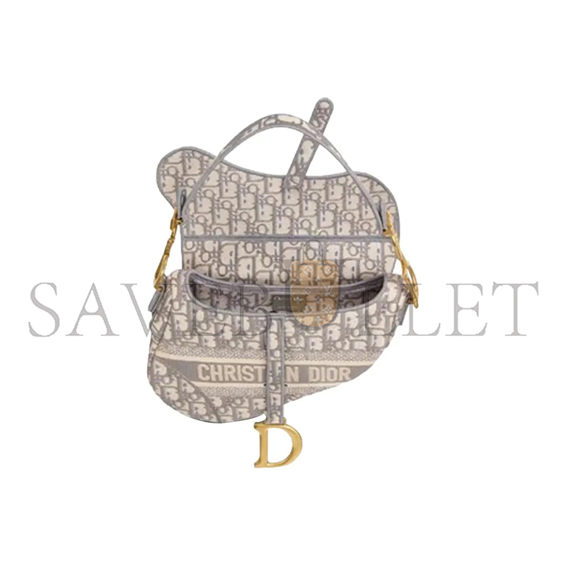 DIOR SADDLE BAG  M0446CRIW_M932 (25.5cm*20cm*6.5cm)